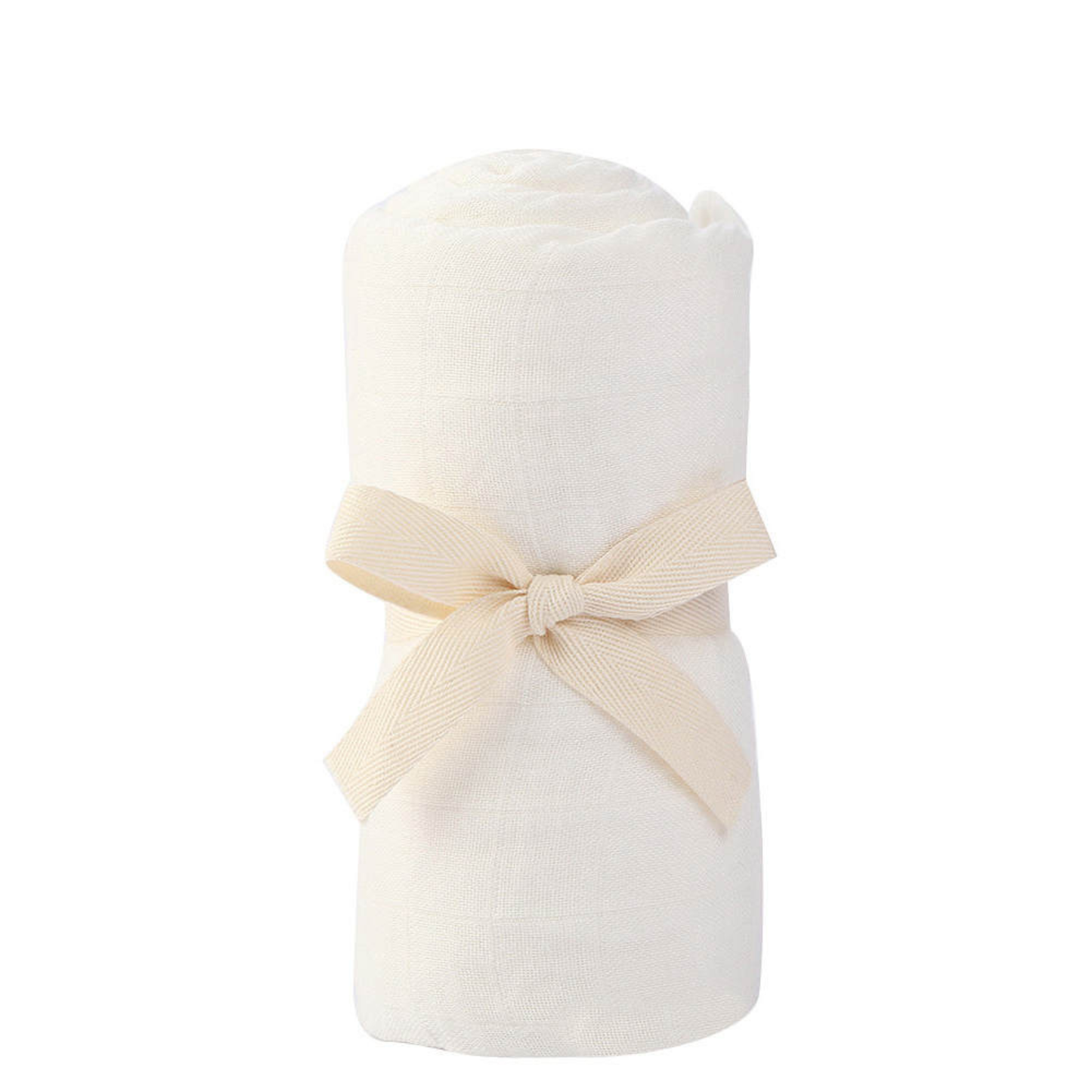 Soft Bamboo Baby Swaddle | Ivory
