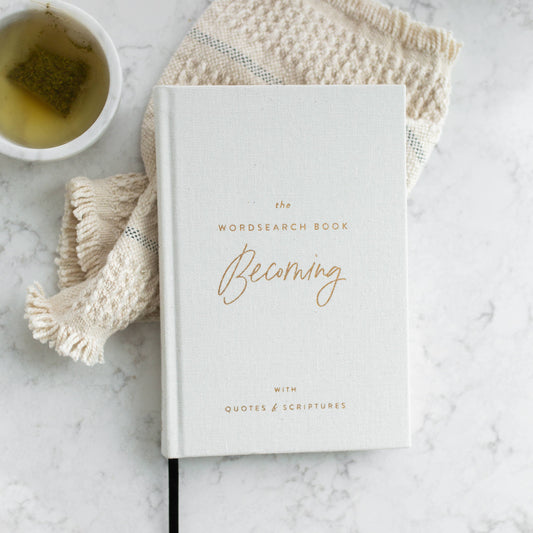 The Wordsearch Book: Becoming - Heartfelt Gift Box