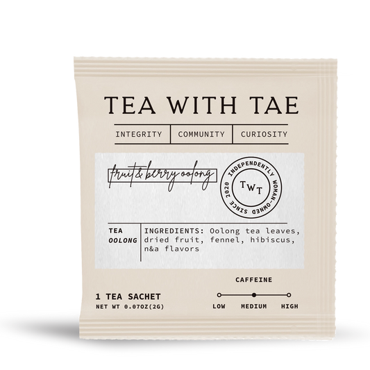 Fruit & Berry Oolong Tea | One Sachet - Heartfelt Gift Box