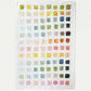 Paint swatch cotton flour sack tea towel - Heartfelt Gift Box