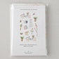Springtime cotton flour sack tea towel - Heartfelt Gift Box