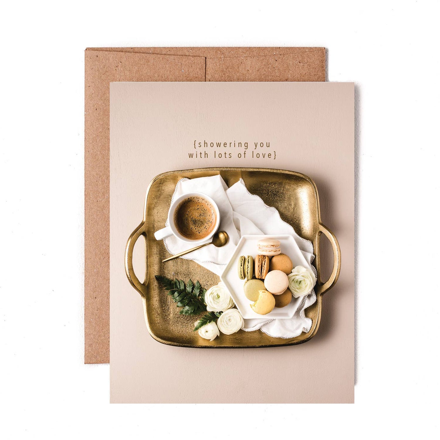 Showering You Greeting Card - Heartfelt Gift Box