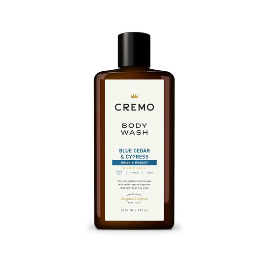 Cremo Men's Body Wash | Blue Cedar and Citrus