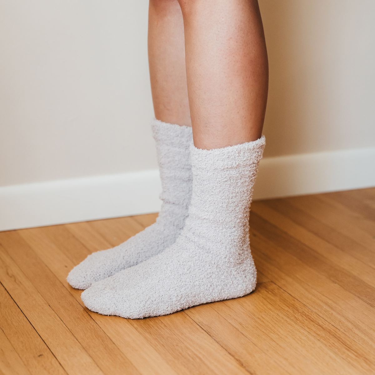 Cozy Cloud Socks | Ivory