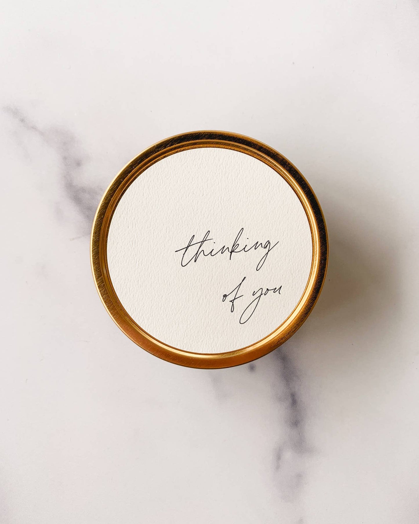 Thinking of You Soy Candle Tin | 3.5 oz. - Heartfelt Gift Box