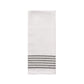 Striped Hand Towel | 6 Black Stripes