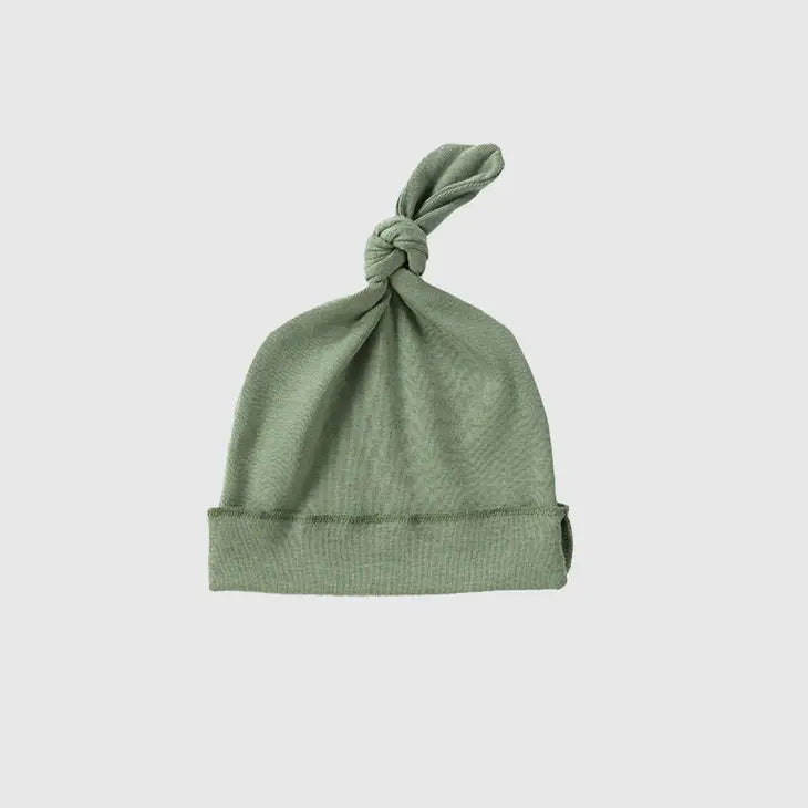 Baby Knotted Hat | Green - Heartfelt Gift Box
