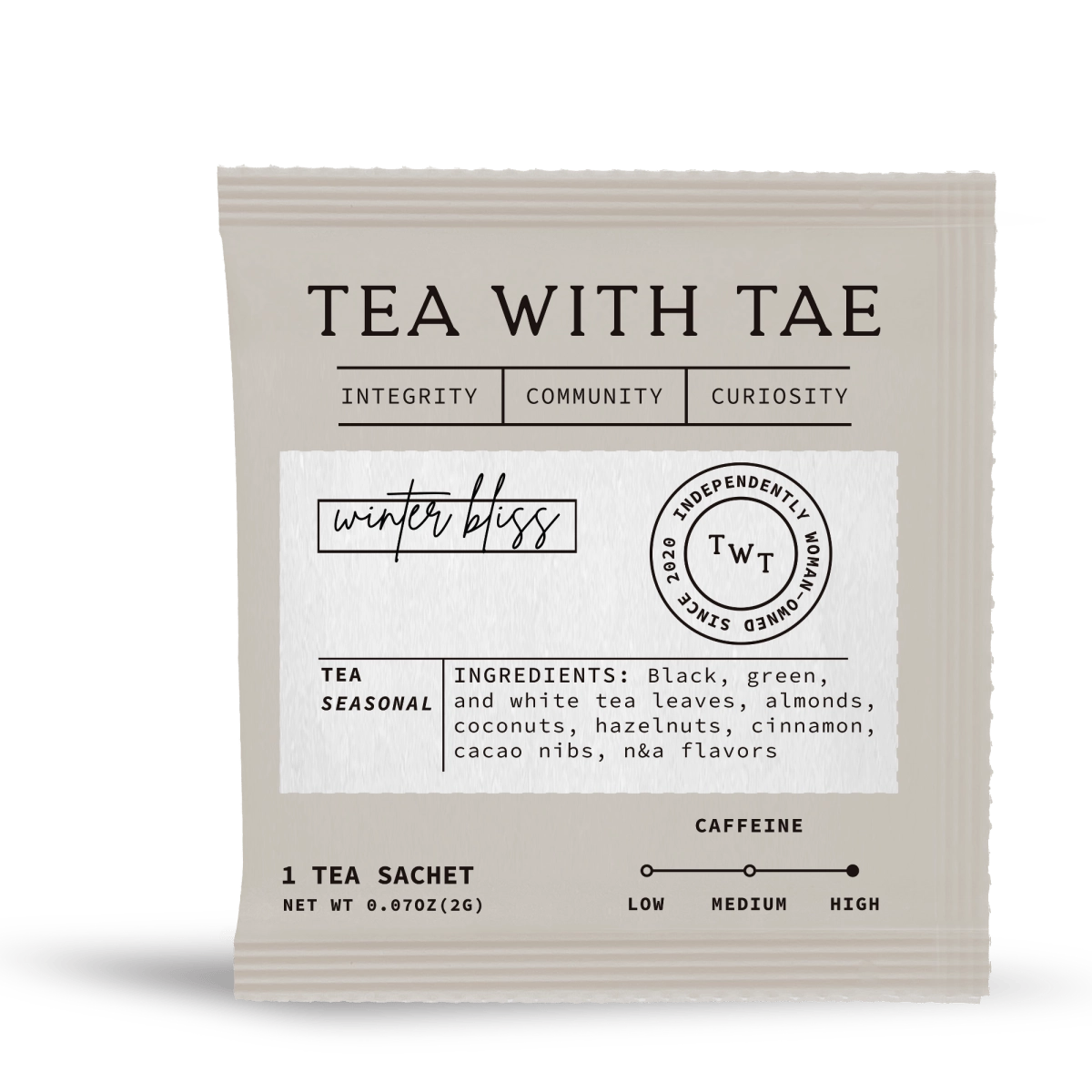 Winter Bliss Tea | One Sachet - Heartfelt Gift Box