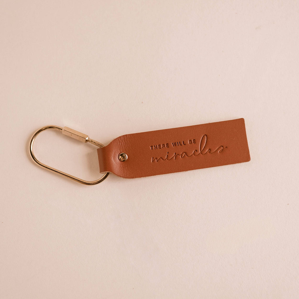 There Will Be Miracles Camel Key Fob