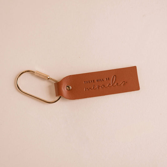 There Will Be Miracles Camel Key Fob
