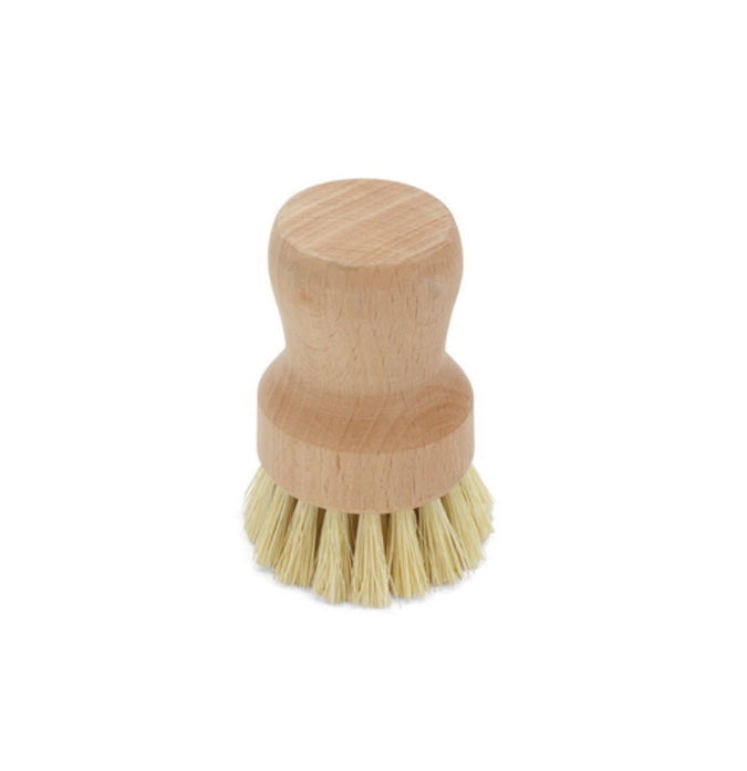 Small Natural Dish Brush with Fiber Bristles