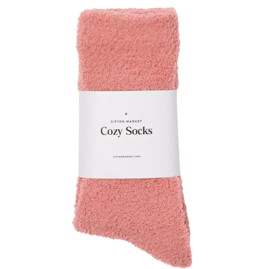 Cozy Cloud Socks | Rosette Pink