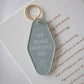 He Goes Before Me Hotel Keychain - Heartfelt Gift Box