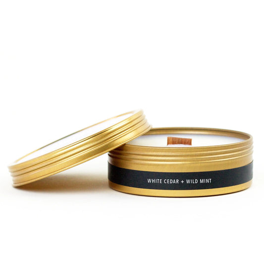 Relax Soy Candle Tin | 3.5 oz. - Heartfelt Gift Box