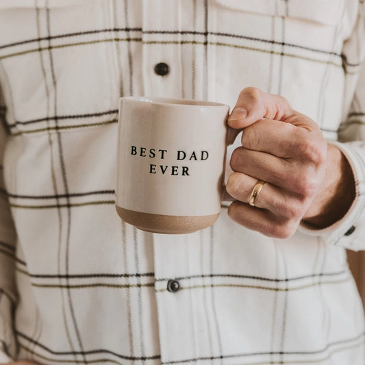 Best Dad Ever Stoneware Mug