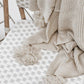 Knit Throw Blanket | Cream with Tassels