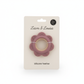 Silicone & Beechwood Baby Teether | Blush Flower