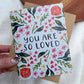 You Are So Loved Greeting Card - Heartfelt Gift Box