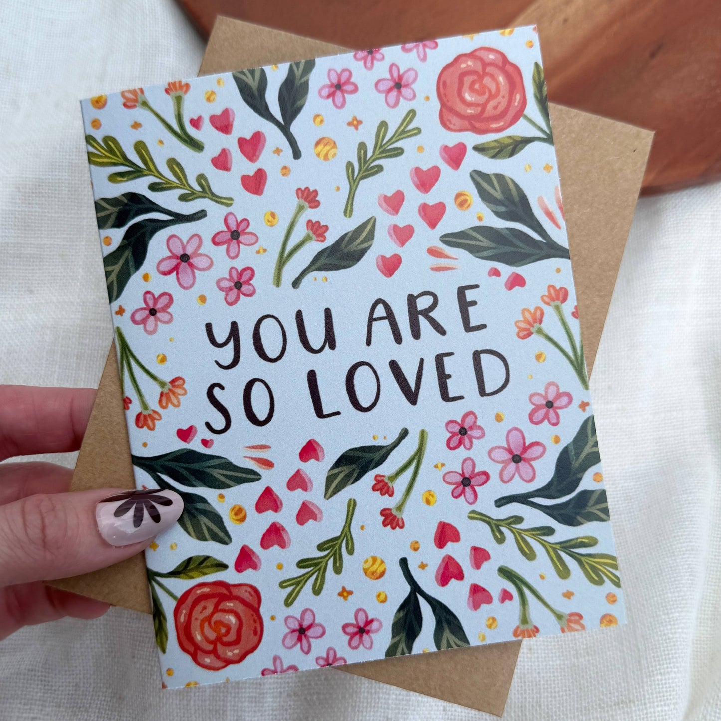 You Are So Loved Greeting Card - Heartfelt Gift Box