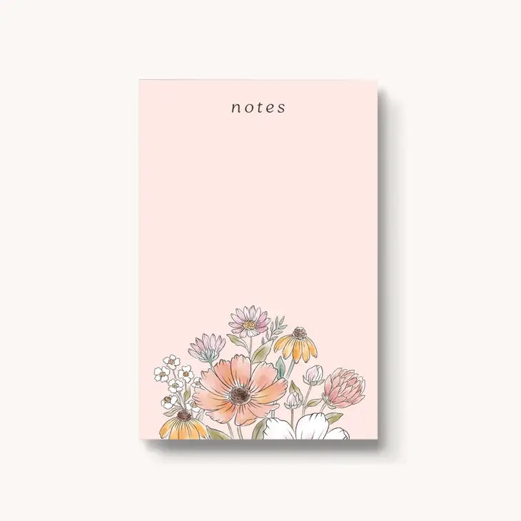 Wildflower Bunch Notes Notepad, 4x6 in. - Heartfelt Gift Box
