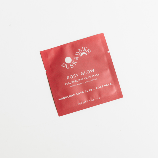 Rosy Glow Resurfacing Clay Mask | Single Treatment