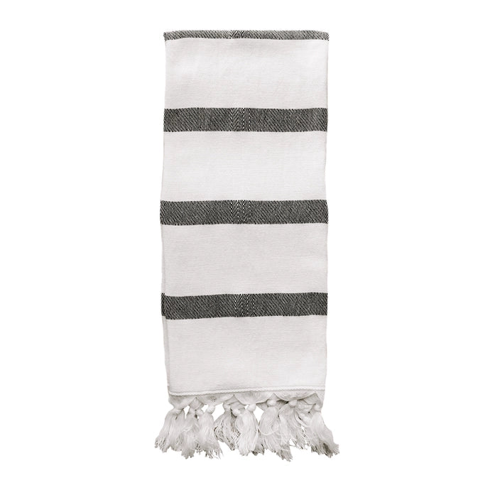 Turkish Cotton Hand Towel, Single Stripe - Heartfelt Gift Box