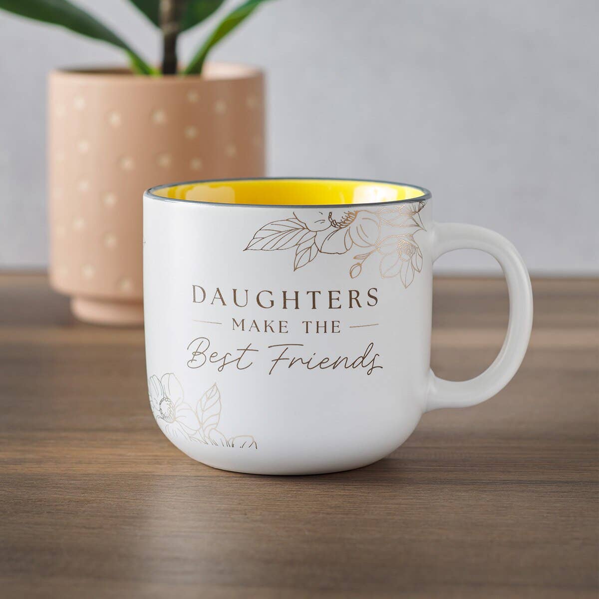 Yellow Mug | Daughters Make Best Friends - Heartfelt Gift Box