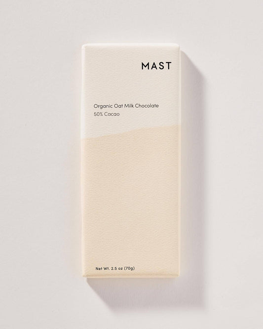 Organic Oat Milk Chocolate 50% Cacao: Classic Bar: 2.5 oz - Heartfelt Gift Box