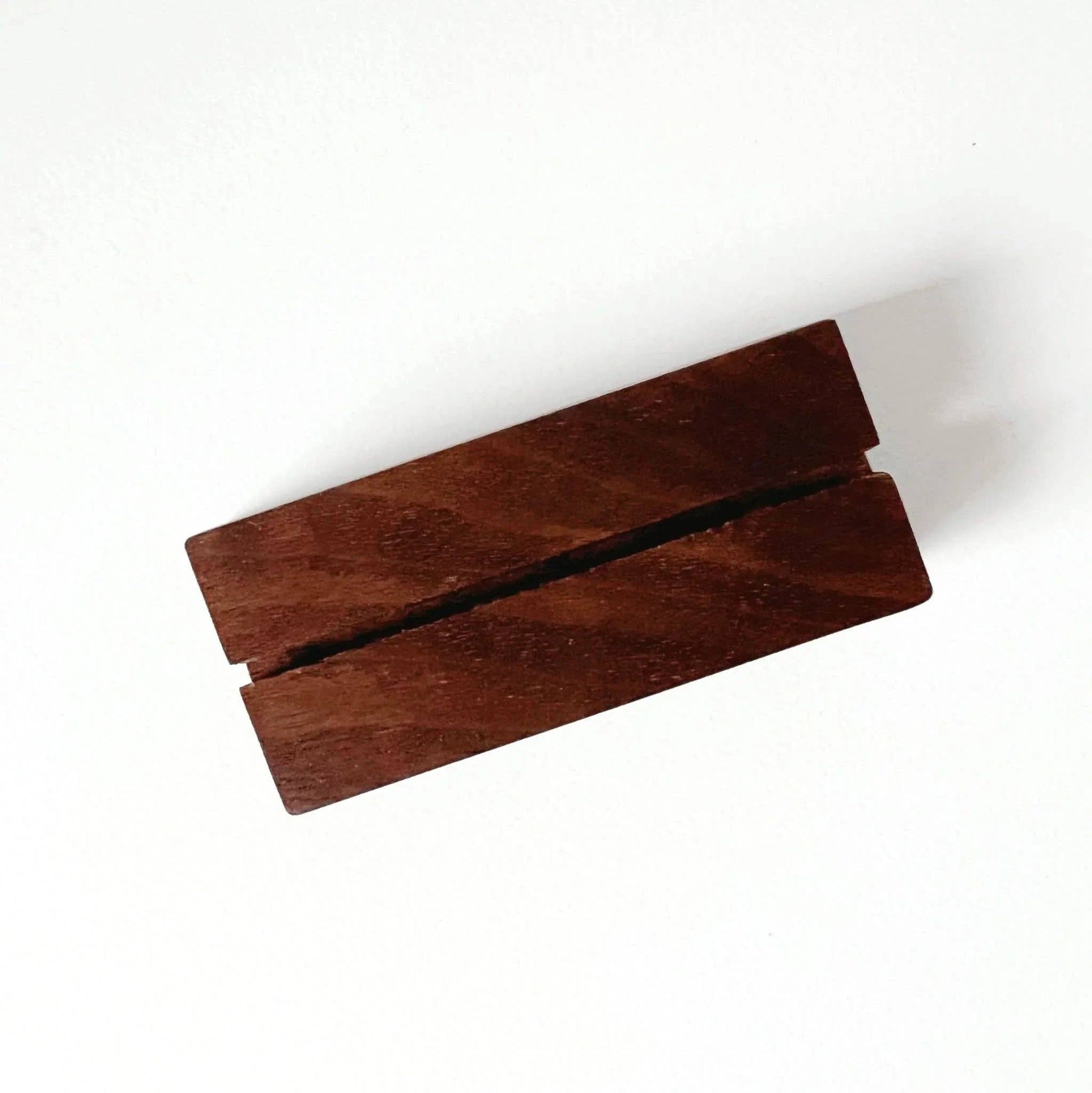 Wood card holder - Heartfelt Gift Box