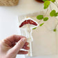 Red mushroom sticker - Heartfelt Gift Box