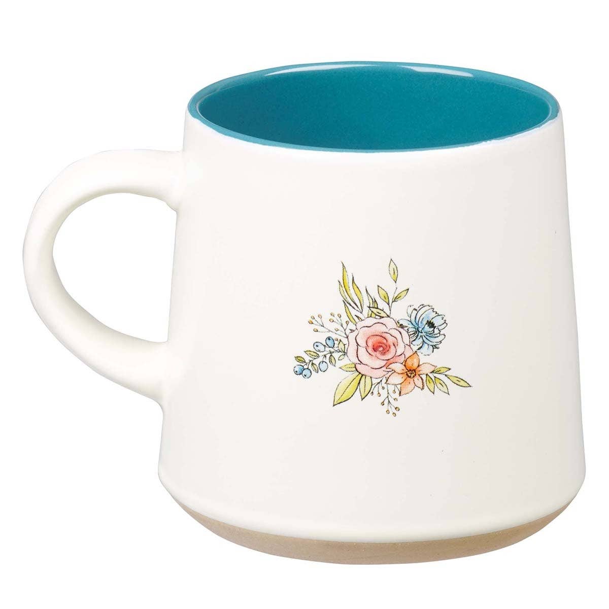 Floral Stoneware Mug | Grandma - Heartfelt Gift Box