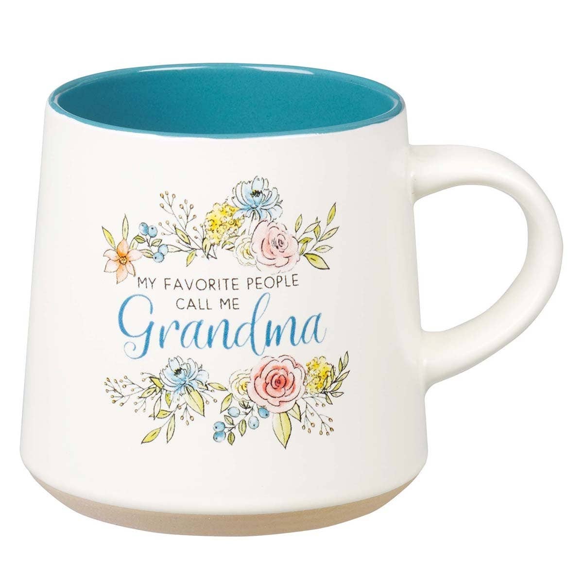 Floral Stoneware Mug | Grandma - Heartfelt Gift Box