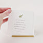 Brass Card Holder for Truth for Today Cards