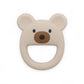 Beige Bear Baby Teether