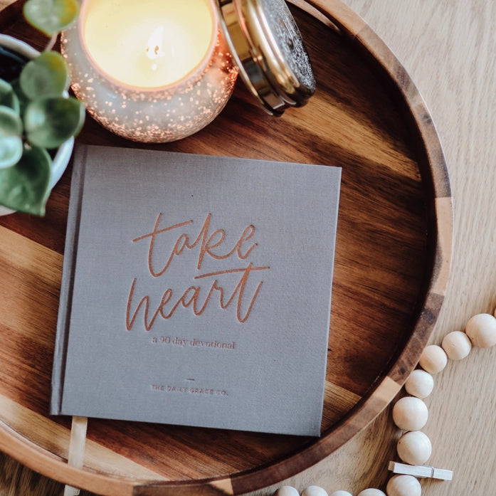 Take Heart | A 90-Day Devotional - Heartfelt Gift Box