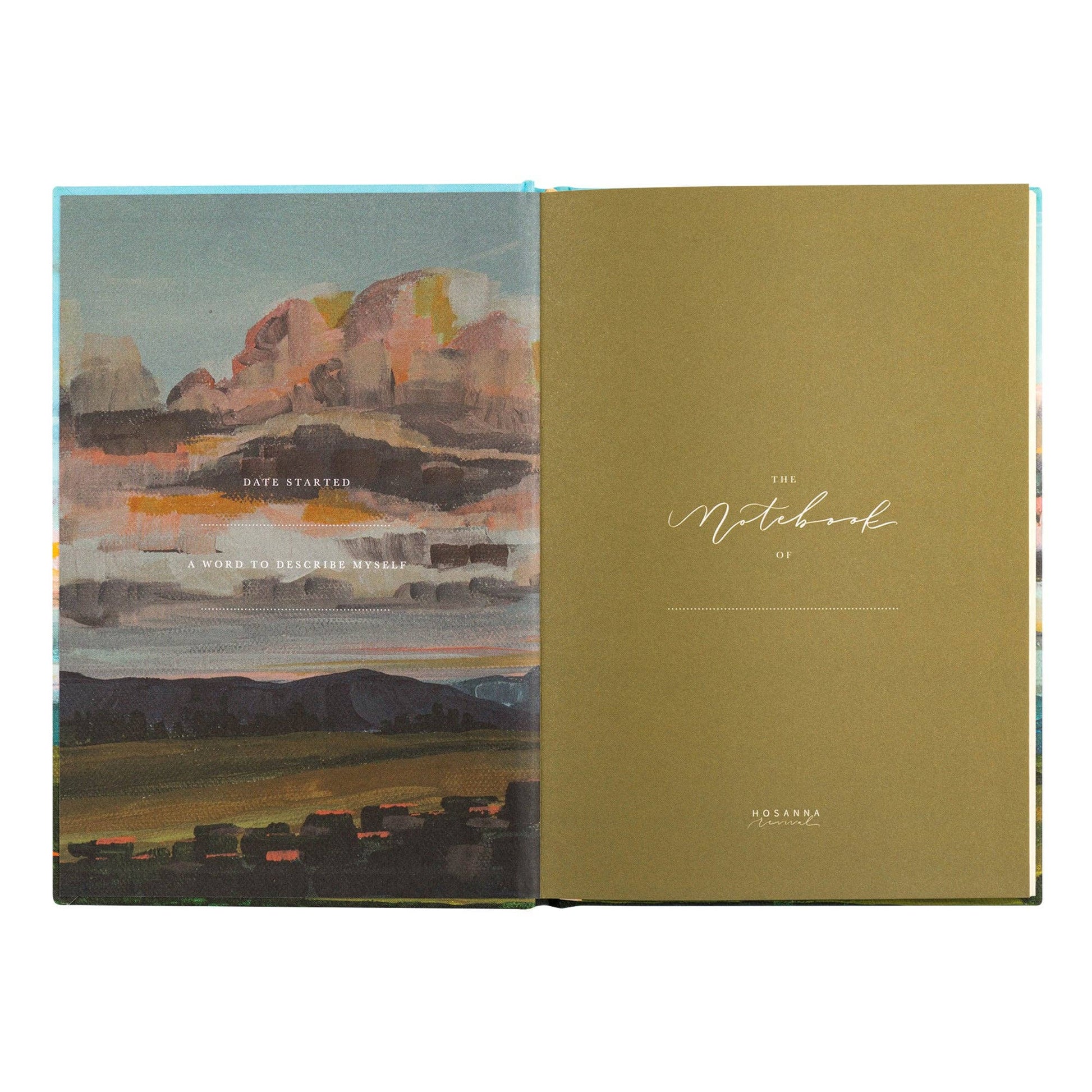 Hosanna Revival Notebook: Santa Lucia Theme - Heartfelt Gift Box