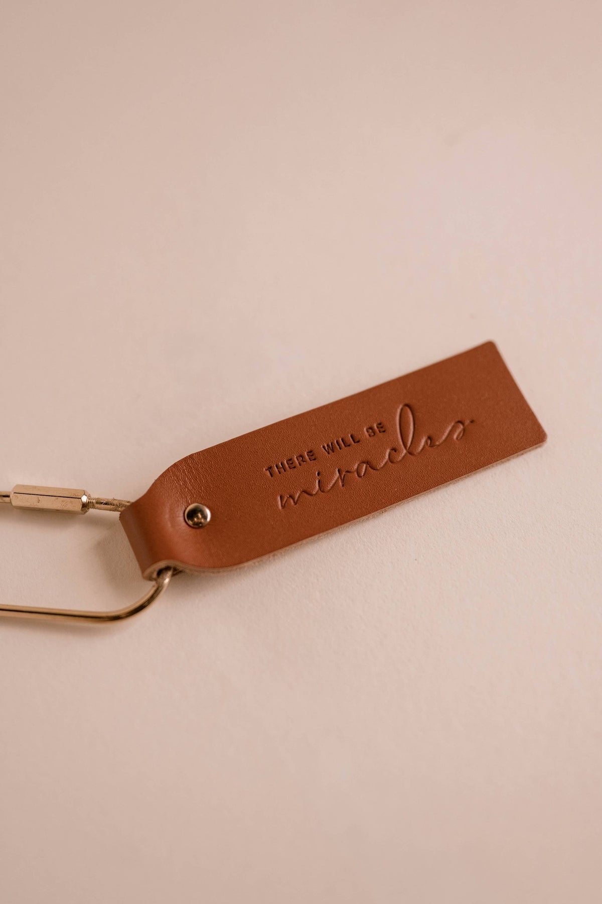 There Will Be Miracles Camel Key Fob
