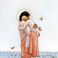 Among the Forget Me Nots Print, Young Boy | 5x7