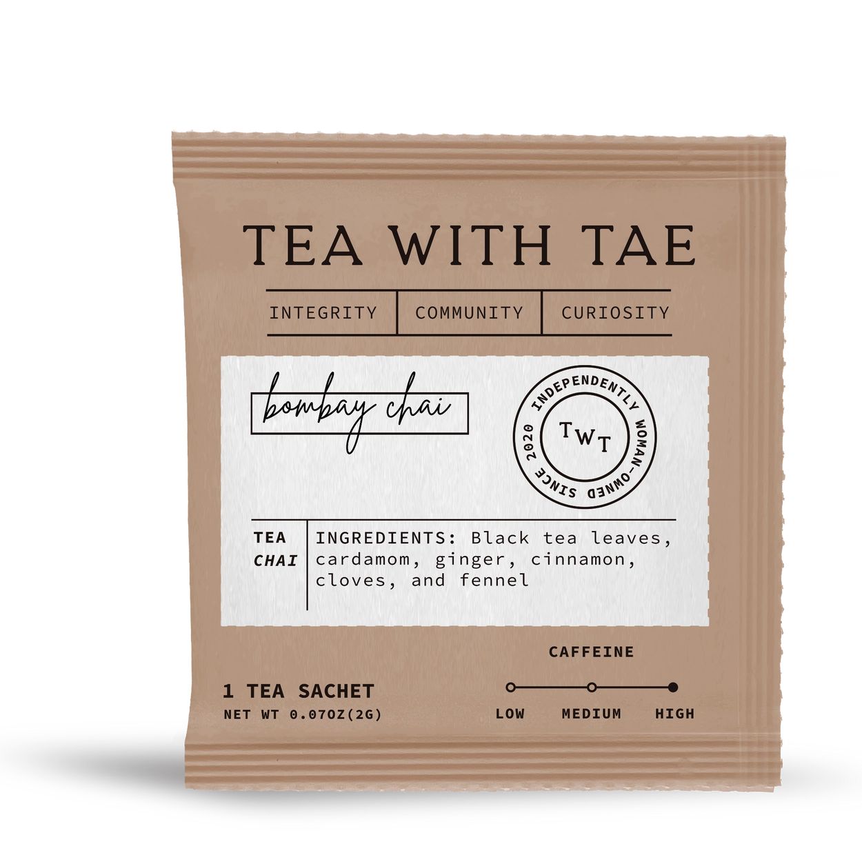 Bombay Chai Tea | One Sachet - Heartfelt Gift Box