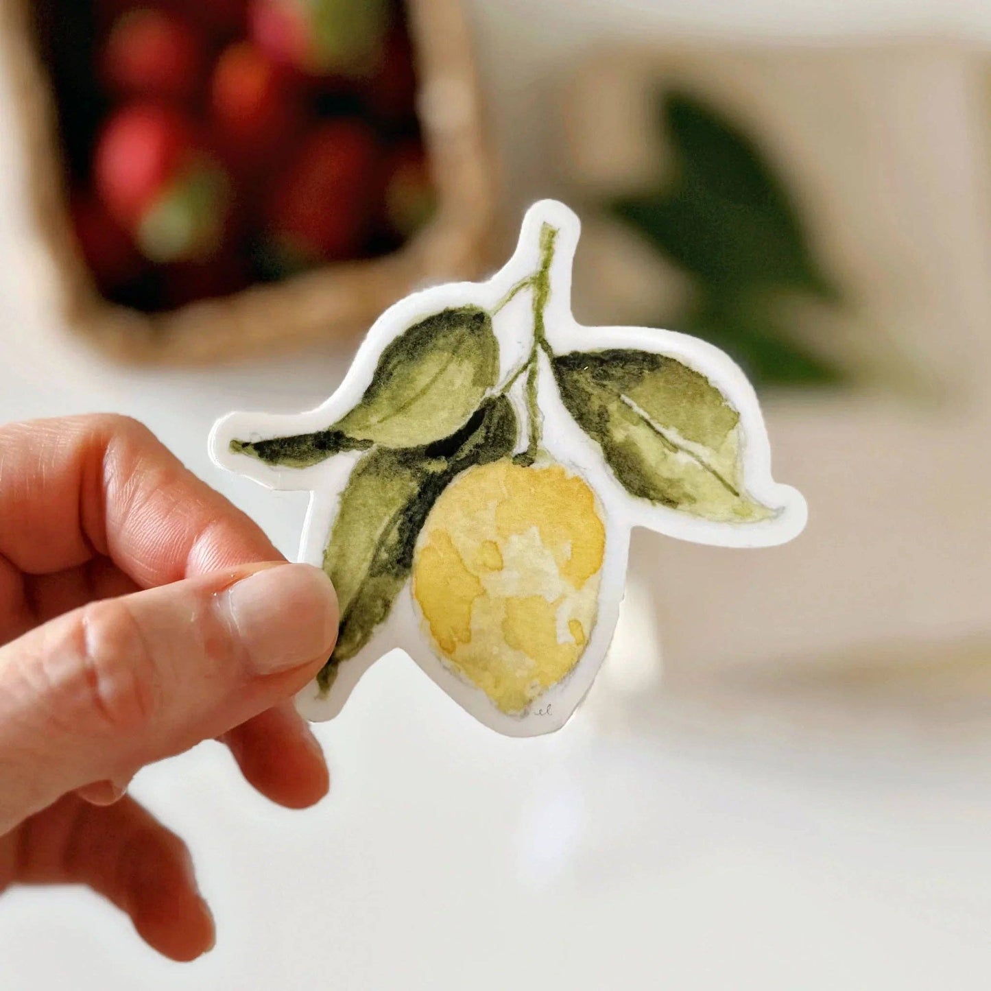 Lemon sticker - Heartfelt Gift Box