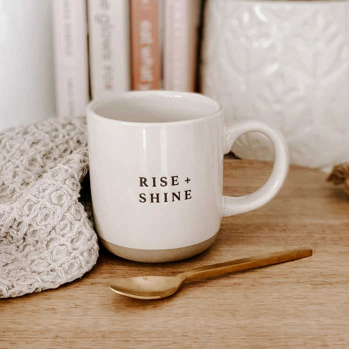 Rise + Shine Stoneware Mug