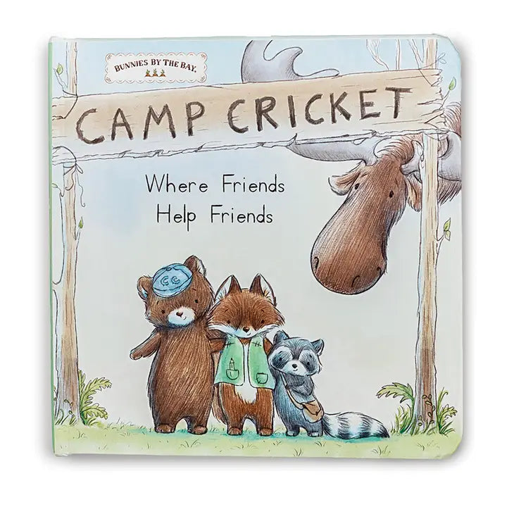 "Camp Cricket" Board Book - Heartfelt Gift Box
