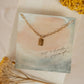 Rest in Him Mini Tag Necklace