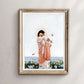 Among the Forget Me Nots Print, Young Boy | 5x7