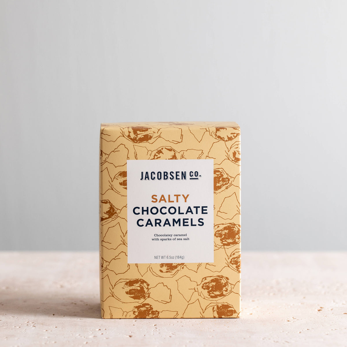 Chocolate Caramel Candy with Pure Sea Salt | Box of 20