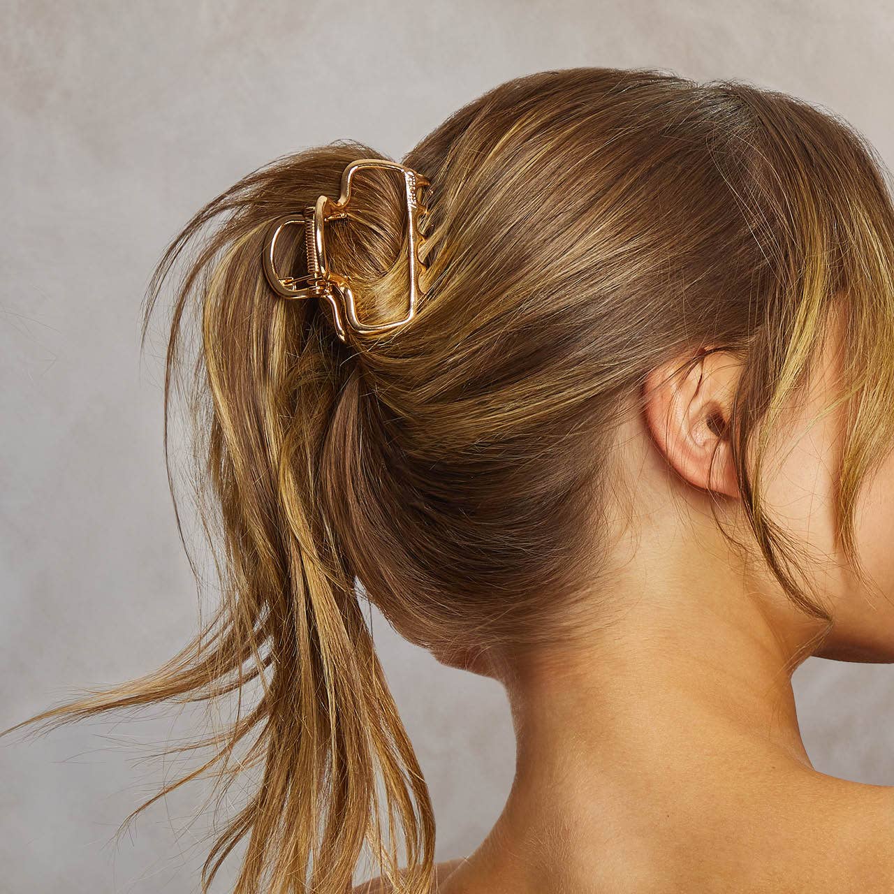 Medium Claw Clip | Gold