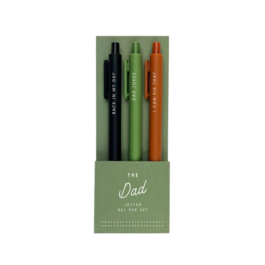 The Dad Jotter Gel Pens | Set of 3