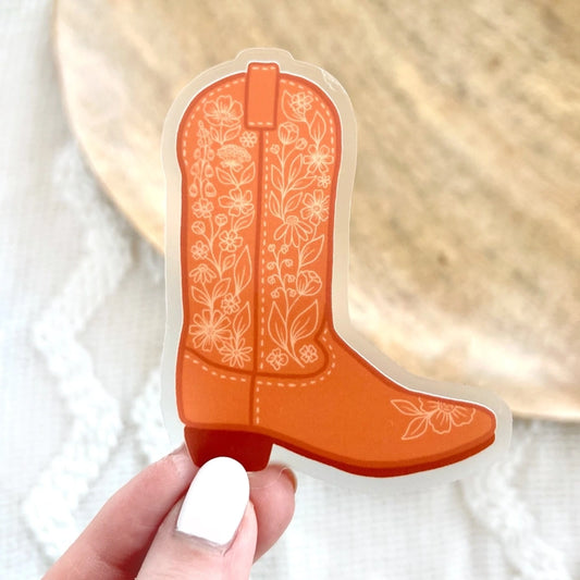 Cowboy Boot Sticker