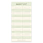 Striped Market List Notepad | Seaglass