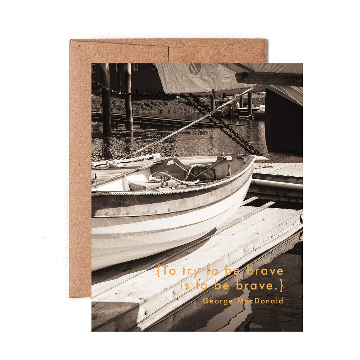 Brave Greeting Card